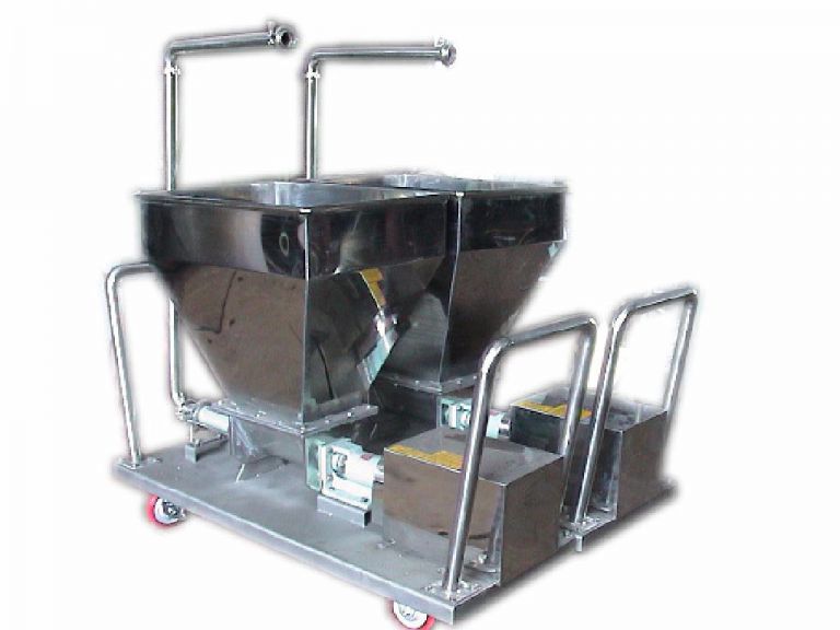 만두소반죽이송 호퍼형모노펌프(이동식)